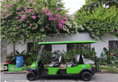 Xe điện sân golf 4+2 chỗ ngồi