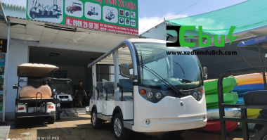Xe Điện Chở Khách Đại Cường Kiểu Bus 8 Chỗ