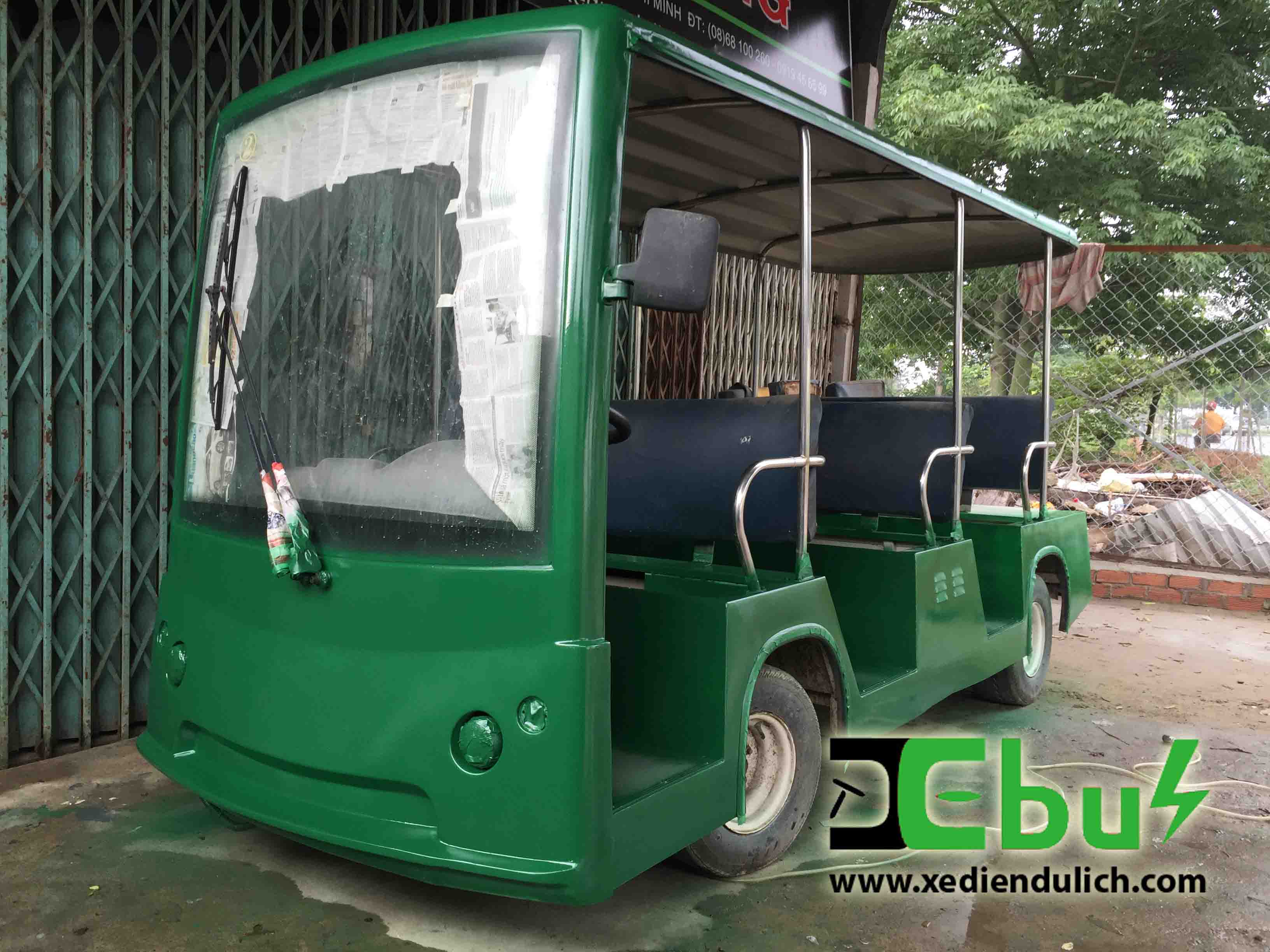 Sơn sửa xe điện du lịch